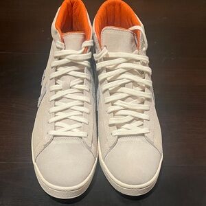 Converse Men's Sneakers - White and Orange